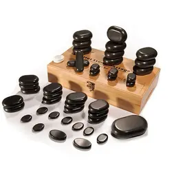مجموعه سنگ ماساژ مدل H45TC                             H45TC Massage Hot Stone Set