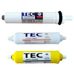 فیلتر دستگاه تصفیه کننده آب تک مدل RO-P-M مجموعه 3 عددی