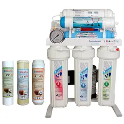 دستگاه تصفیه کننده آب اولترا تک مدل Water Softener-UT1400 به همراه فیلتر دستگاه تصفیه کننده آب بسته 3 عددی