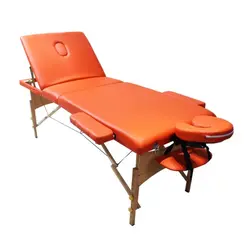 تخت ماساژ  پرتابل کوینفی کر مدل پایه چوبی