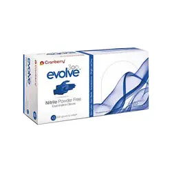 دستکش کرنبری مدل evolve سایز xsmall بسته 300 عددی