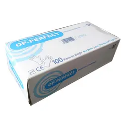 دستکش یکبار مصرف اپی-پرفکت کد 003 بسته 100 عددی سایز متوسط