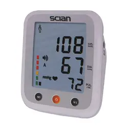 فشارسنج دیجیتال بازویی شیان مدل LD-530 به همراه ترمومتر دیجیتال                             Scian LD-530 Automatic Digital Blood Pressure Monitor