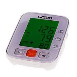 فشارسنج دیجیتال بازویی شیان مدل LD-530A به همراه ترمومتر دیجیتال                             Scian LD-530 Automatic Digital Blood Pressure Monitor