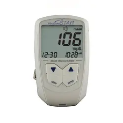 دستگاه  تست قند خون گلوکوشور Star                             Gluco Sure Star Blood Glucose Monitor