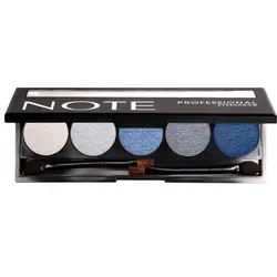 سایه چشم نوت سری Professional Palette شماره 101                             Note Professional Palette Eye Shadow 101 5Pcs