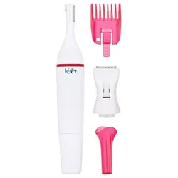 ماشین اصلاح صورت و بدن بانوان ویت مدل Sensitive Touch                             Veet Sensitive Touch Beauty Trimmer