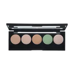 پالت کانسیلر برنیکو سری Total Cover شماره CF8080                             BARNICO CF8080 Total Cover Concealer Palette