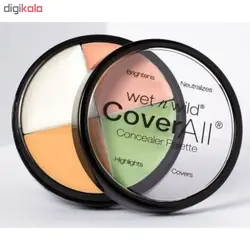 پالت کانسیلر وت اند وایلد مدل cover all