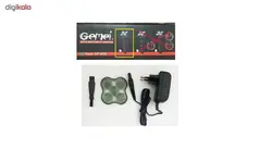 ماشین اصلاح صورت 5 تیغه جیمی مدل GM-6000 به همراه هدیه 1 عدد خودکار بنددار
