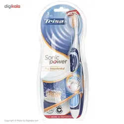 مسواک برقی تریزا سری Sonic Power مدل Pro Interdental با برس نرم