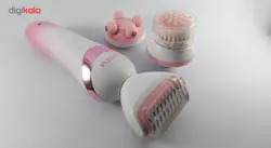 ست ماشین اصلاح بدن ماساژور و برس پاکسازی صورت روزیا مدل HB6008