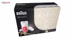 اپیلاتور براون سری Silk Epil 5 مدل 537-5 به همراه برس پاک کننده
