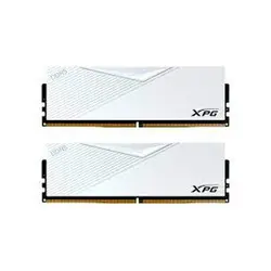 رم دسکتاپ ای دیتا مدل XPG LANCER WHITE 16Gx2 5200MHz CL38 DDR5 ظرفیت 32 گیگابایت
