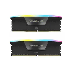 رم دسکتاپ کورسیر مدل VENGEANCE RGB DDR5 (2x48GB) CL38 5200Mhz ظرفیت 96 گیگابایت