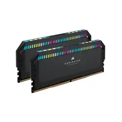 رم دسکتاپ کورسیر مدل Dominator Platinum RGB DDR5 (2x32GB) CL32 6400Mhz ظرفیت 64 گیگابایت