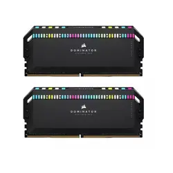 رم دسکتاپ کورسیر مدل Dominator Platinum RGB DDR5 (2x32GB) CL32 6400Mhz ظرفیت 64 گیگابایت