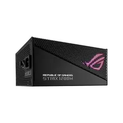 منبع تغذیه کامپیوتر ایسوس مدل ROG STRIX 1200W Gold Aura Edition Full Modular