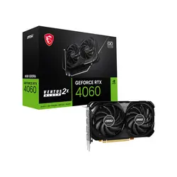 کارت گرافیک ام اس ای مدل GeForce RTX™ 4060 VENTUS 2X BLACK 8G OC