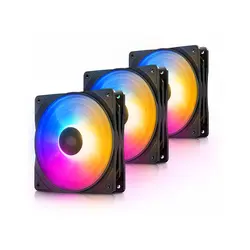فن کیس دیپ کول مدل RF 120 FS سه در یک | فروشگاه اینترنتی قطعات کامپیوتر | سامان پی‌سی