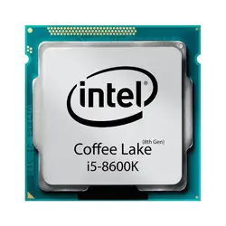 پردازنده اینتل مدل Core i5 8600K Coffee Lake بدون باکس | فروشگاه اینترنتی قطعات کامپیوتر | سامان پی‌سی