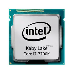 پردازنده اینتل مدل i7 7700K KabyLake بدون باکس | فروشگاه اینترنتی قطعات کامپیوتر | سامان پی‌سی