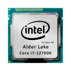 پردازنده مرکزی اینتل سری Alder Lake مدل Core i7-12700K بدون باکس