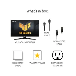 مانیتور ایسوس مدل TUF Gaming VG32AQA1A  سایز 32 اینچ