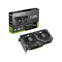 کارت گرافیک ایسوس مدل Dual GeForce RTX™ 4070 SUPER EVO OC Edition 12GB GDDR6X