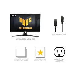 مانیتور ایسوس مدل TUF Gaming VG27AQA1A سایز 27 اینچ