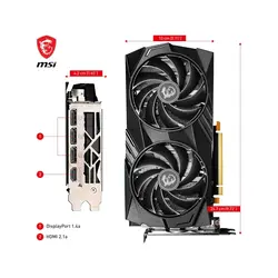 کارت گرافیک ام اس ای مدل GeForce RTX™ 4060 GAMING X 8G