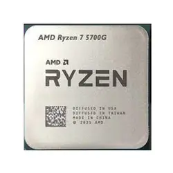 پردازنده ای ام دی مدل Ryzen 7 5700G بدون باکس | فروشگاه اینترنتی قطعات کامپیوتر | سامان پی‌سی خرید سی پی یو