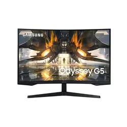 مانیتور گیمینگ سامسونگ مدل LS32AG550EM سایز 32 اینچ | فروشگاه اینترنتی قطعات کامپیوتر | سامان پی‌سی مانیتور سامسونگ