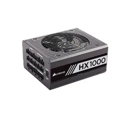 منبع تغذیه کامپیوتر کورسیر مدل HX1000 Platinum Full Modular | فروشگاه اینترنتی قطعات کامپیوتر | سامان پی‌سی پاور کورسیر