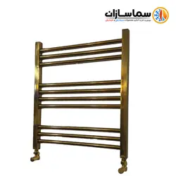 رادیاتور حوله خشک کن استیل رویال طلایی مات 10 لول