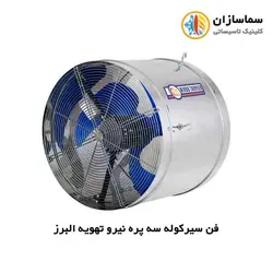 فن سیرکوله سه پره نیرو تهویه البرز مدل NTA363