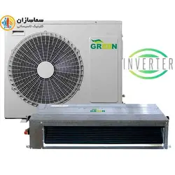 داکت اسپلیت اینورتر 36000 گرین مدل GDS-36P1T1A