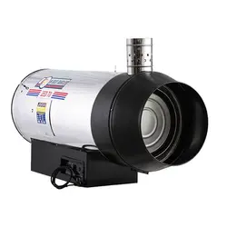 کوره هوای گرم پرتابل دوگانه سوز نیرو تهویه البرز مدل 2ED-120