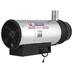 کوره هوای گرم پرتابل دوگانه سوز نیرو تهویه البرز مدل 2ED-120