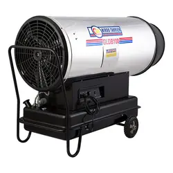 جت هیتر نیرو تهویه البرز دوگانه سوز باکدار مدل GLDB-100