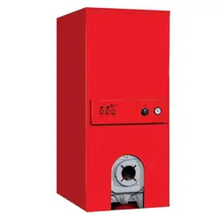 پکیج زمینی شوفاژکار 5 پره چدنی بلند مخزن دار مدل آذرخش AS300-5