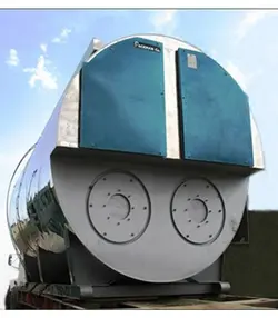 دیگ آبگرم فولادی پاکمن 320 کیلووات سه پاس وت بک مدل PHWB4-320