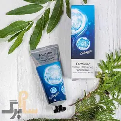 کرم دست روشن کننده و آبرسان کلاژن فارم استی 100میل
