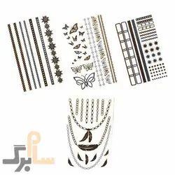 تاتو موقت جواهر شیمر Shimmer - تتو شیمر Metallic