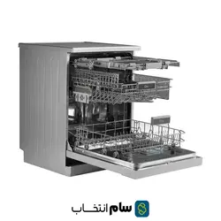 ماشین ظرفشویی جی پلاس مدل GDW-M4563S ظرفیت 14 نفره