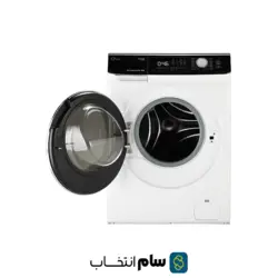 ماشین لباسشویی جی پلاس مدل GWM-M1058W ظرفیت 10.5 کیلوگرم