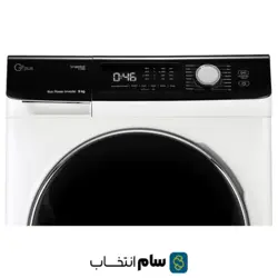ماشین لباسشویی جی پلاس مدل GWM-M1058W ظرفیت 10.5 کیلوگرم