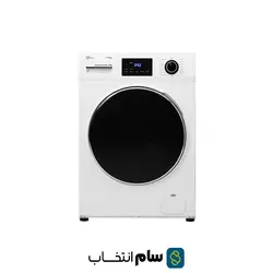 ماشین لباسشویی جی‌پلاس مدل GWM-K8340W ظرفیت 8 کیلوگرم