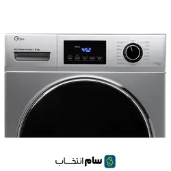 ماشین لباسشویی جی‌پلاس مدل GWM-K8340T ظرفیت 8 کیلوگرم