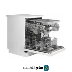 ماشین ظرفشویی جی پلاس مدل GDW-J441W ظرفیت 14 نفره